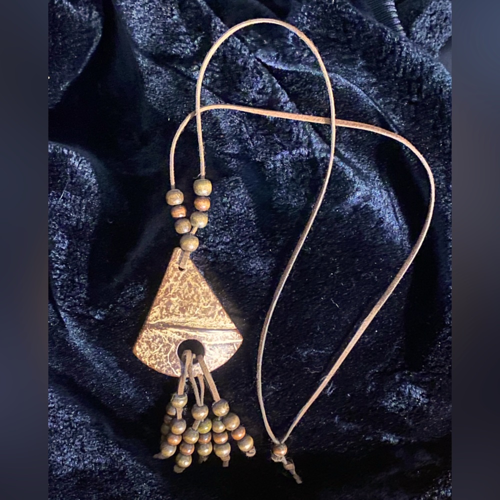Wooden Beaded Necklace